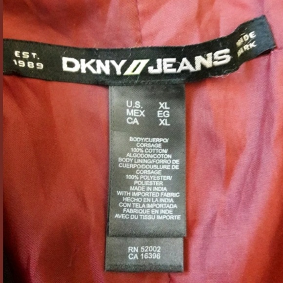 DKNY JEAN'S Men's Blazer Sport Coat Size XL - Picture 6 of 6